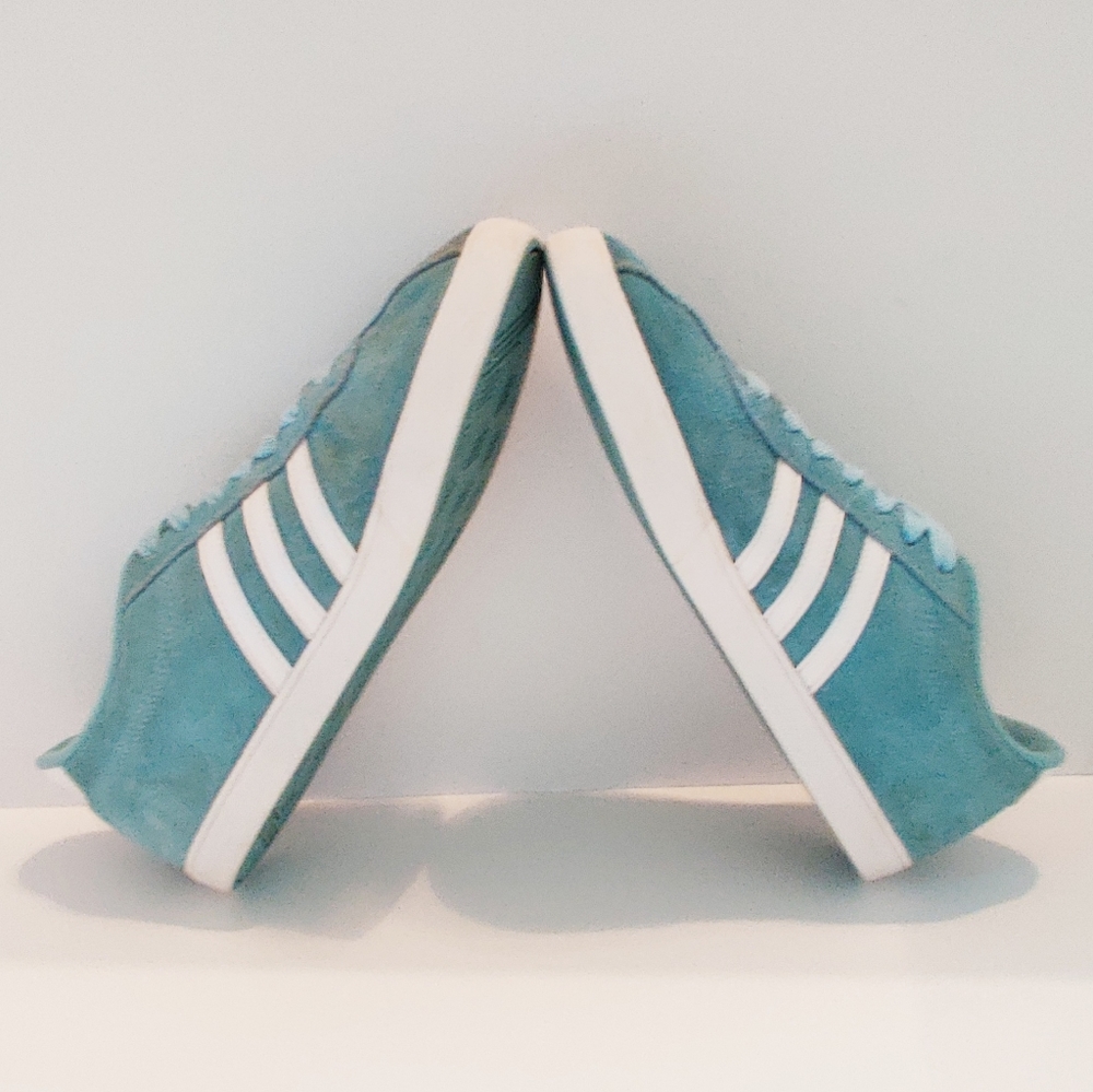 Adidas Blue Suede Women's 8